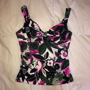 Floral print tankini from Anne Cole